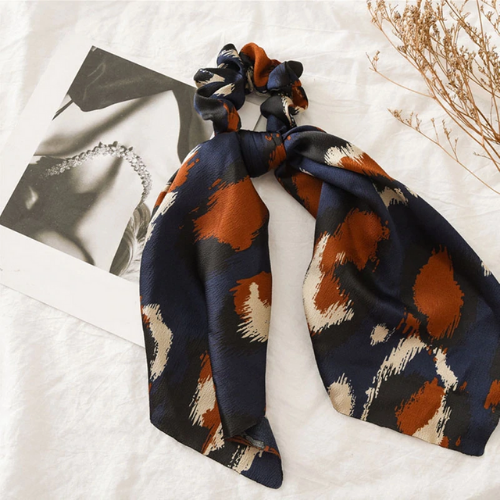 chouchou foulard foulchie imprimé léopard accessoire cheveux tendance 15