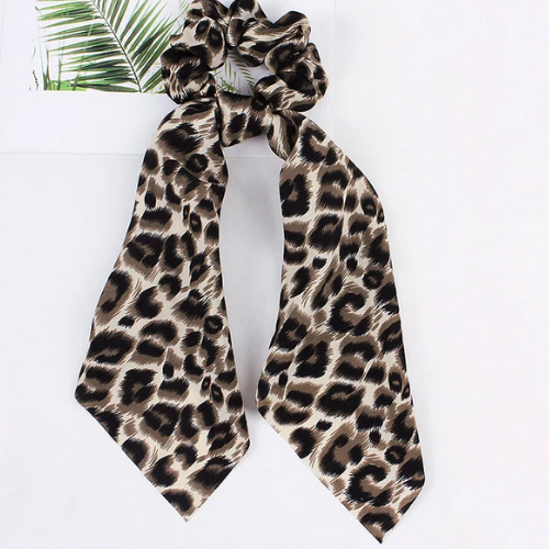 chouchou foulard foulchie imprimé léopard accessoire cheveux tendance 22