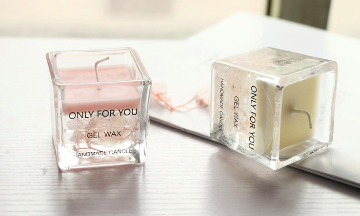 cire de soja parfumée fleur séchée2