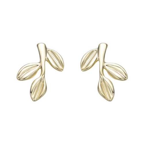 boucles doreilles puces dorées argent 925 pas cheres cadeau femme chic original