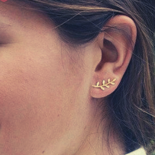 boucles doreilles puces dorées argent 925 pas cheres