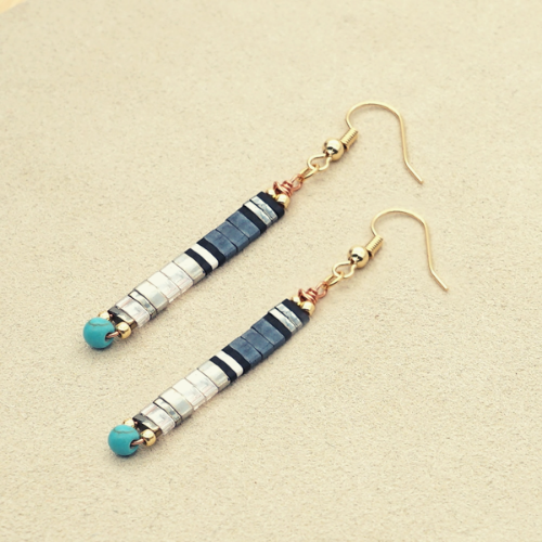 boucles doreilles fantaisie pendantes ethnique orignales bijoux chic femme concept store cadeau