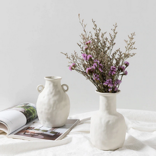vase céramique blanche design idée décoration intérieur