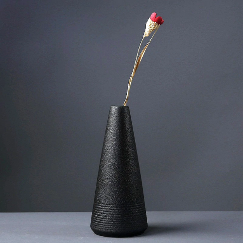 vase céramique noir design pas cher en ligne