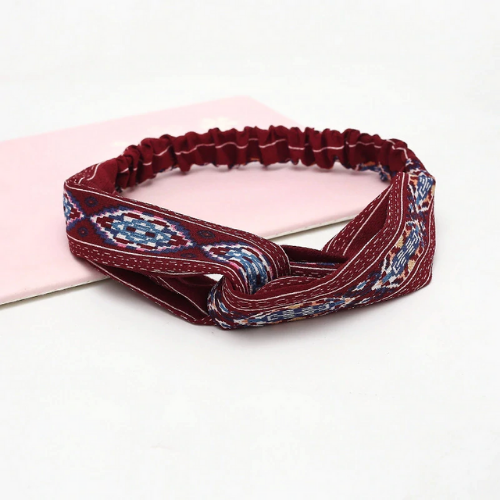 bandeau imprimé ethnique femme accessoire cheveux idée cadeau fille