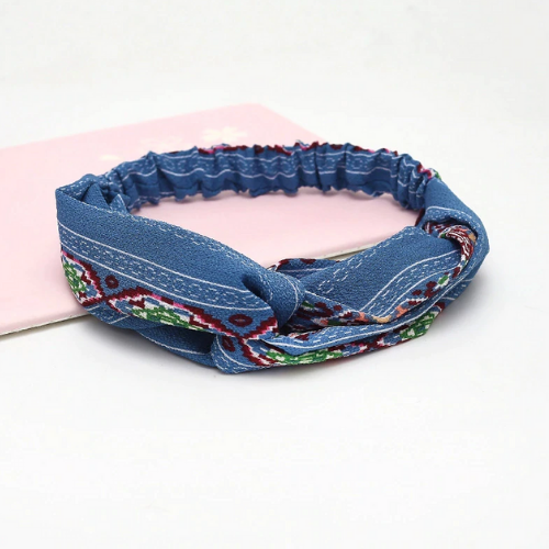 bandeau imprimé ethnique femme accessoire cheveux inspiraton coiffure