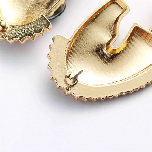 boucles doreilles pendantes fantaisie zèbre animal tendance chic bijou femme pas chère