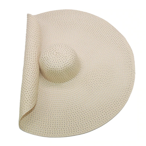 grand chapeau de paille naturel femme tendance chic printemps été en ligne la selection parisienne