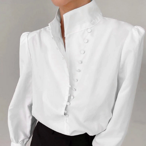 chemisier blanc chic femme