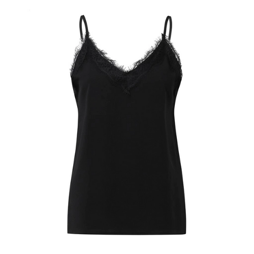 caraco noir dentelle chic femme top tendance en ligne pas cher