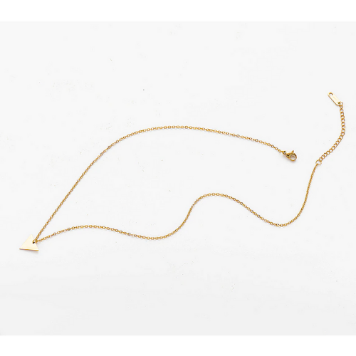 collier pendentif lune plaqué or femme idée cadeau