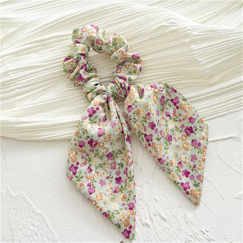 chouchou foulard imprimé liberty foulchie