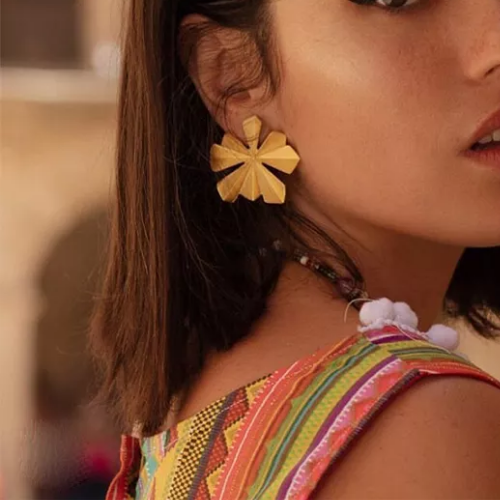 boucles doreilles dorées fantaisie femme