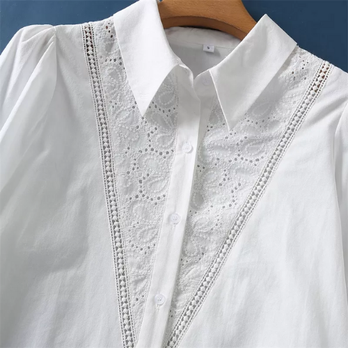 chemisier blanc chic femme pas cher