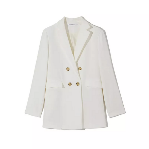 blazer blanc femme