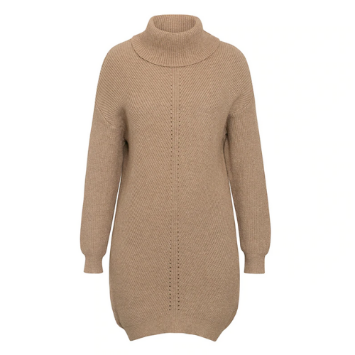 Robe pull à col roulé Catalogne - L'Atelier des Parisiennes