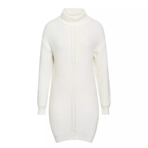 Robe pull à col roulé Catalogne - L'Atelier des Parisiennes