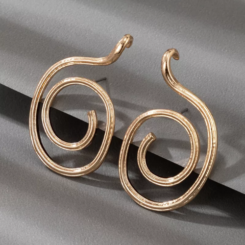 boucles doreilles géométriques dorées originales bohèmes