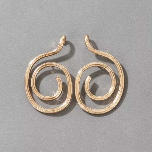 boucles doreilles géométriques dorées originales ethniques