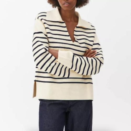 pull marinière blanc femme la selection parisienne