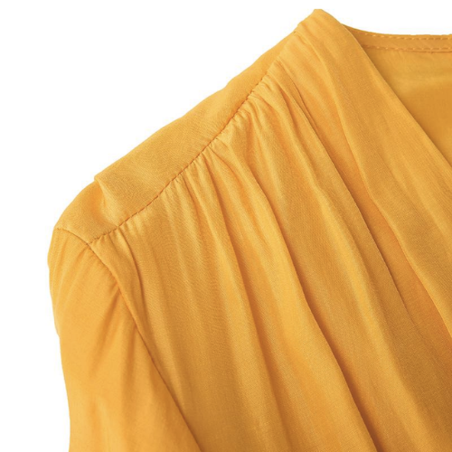 combinaison jaune chic femme invitée la selection parisienne