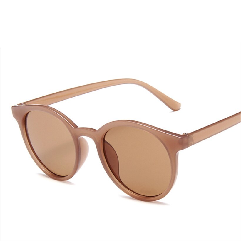 Lunettes de soleil femme vintage marron