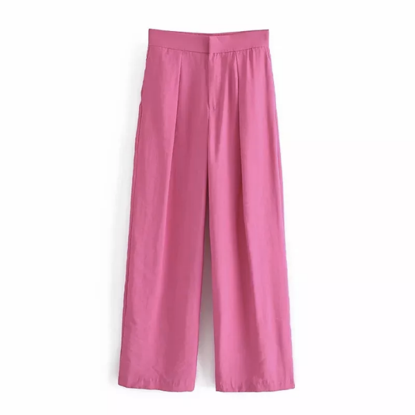 pantalon rose chic femme