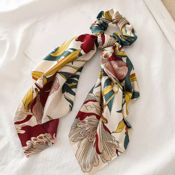 chouchou foulard hairband accessoire cheveux imprimé