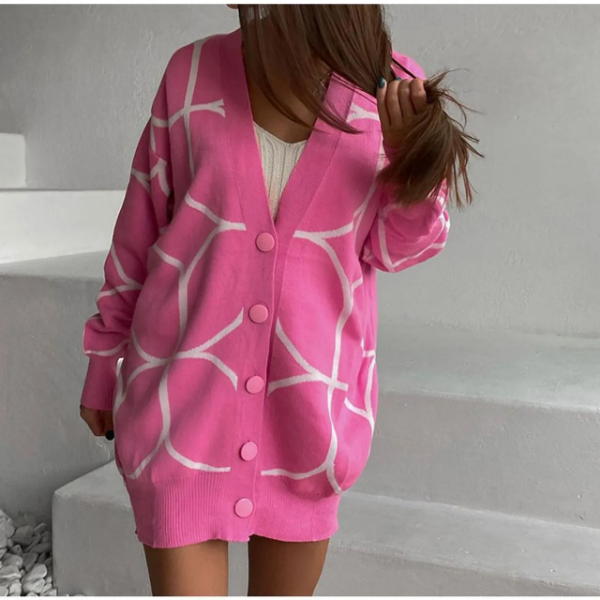 gilet long rose femme tendance