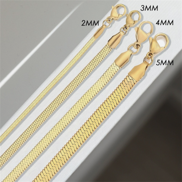 Bracelet fin plaqué or acier inoxydable à petit prix