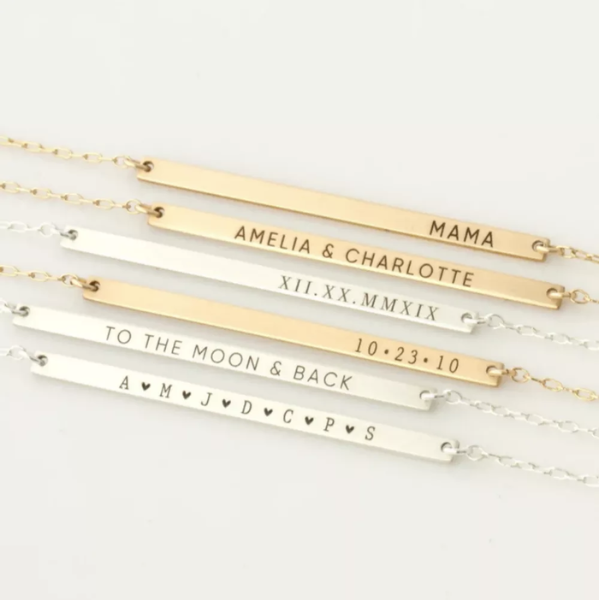 bracelet message personnalisé en acier