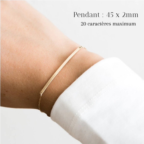 bracelet gravure personnalisé pas cher en ligne