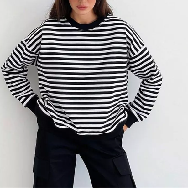 haut marinière noir et blanc femme pas cher en ligne