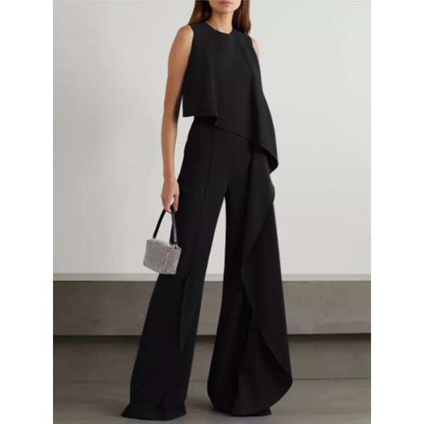combinaison noire chic pour occasion