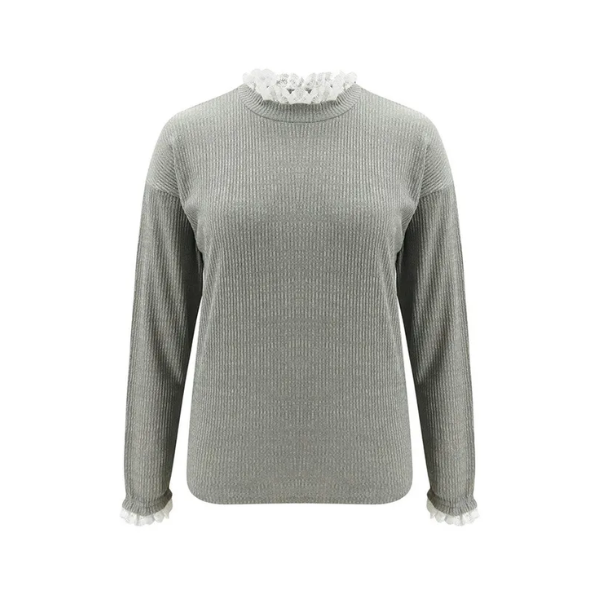 pull gris tendance 2023 femme