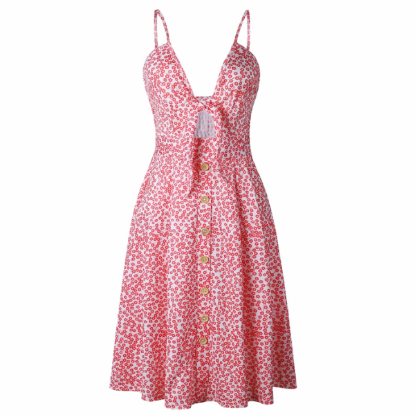 robe midi à bretelles tendance été 2023 femme