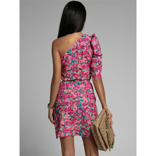 robe crayon imprimée fleurie