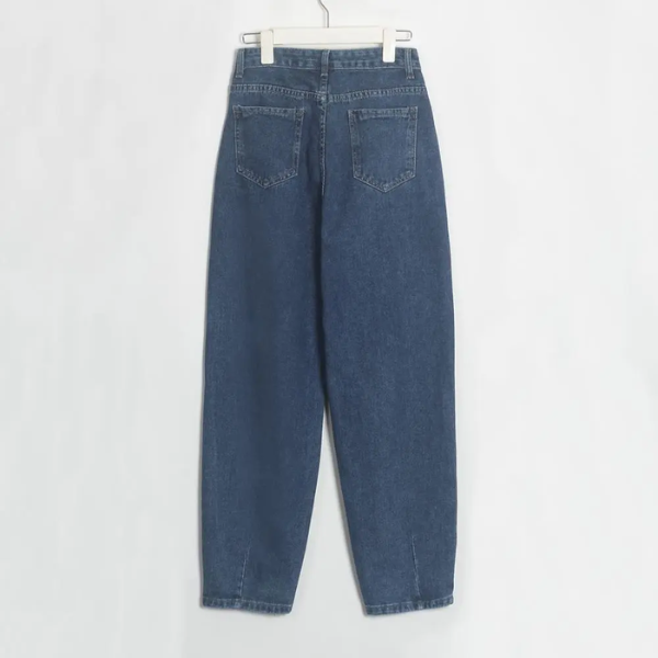 jean mom taille haute femme