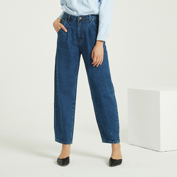 jean slouchy femme