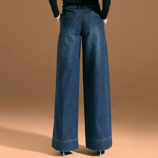jean bleu foncé denim pattes deph
