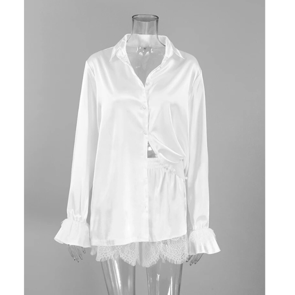 Pyjama en satin cadeau femme original