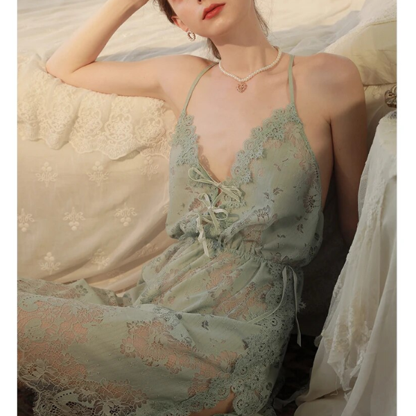 Nuisette en Dentelle déshabillé femme