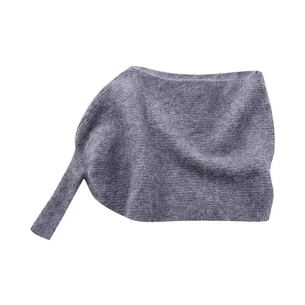 pull gris cachemire original femme