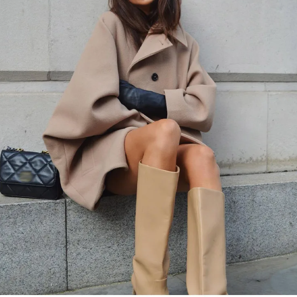 Emma Manteau Court Chic et Élégant main image 1
