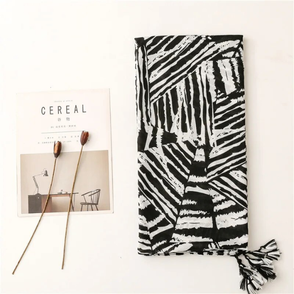 foulard femme en viscose