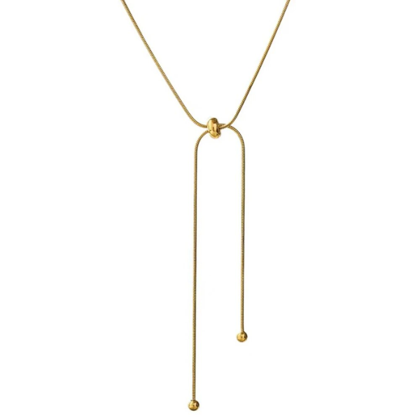 collier sautoir long réglable