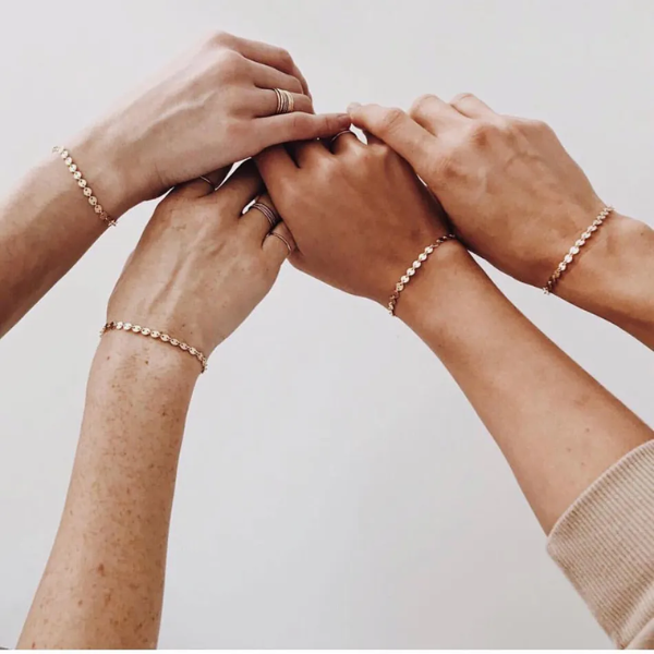 bracelet grain de café chaine de poignet