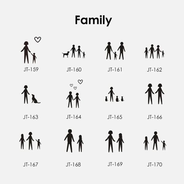 bijou gravé symbole famille 2