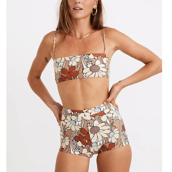 maillot de bain deux pièces hippie chic femme