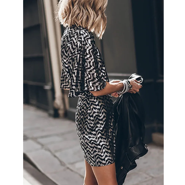 robe courte tendance femme soirée